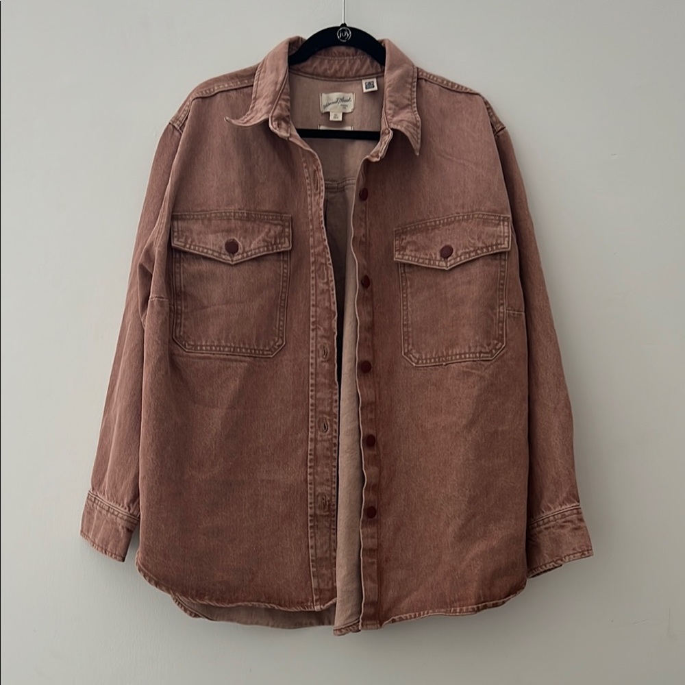 Levi's Brown Denim Shirt Jacket